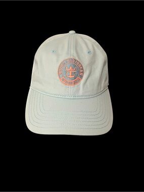 Royal Caribbean Intl. Cruise Line Embroidered Patch Logo Powder Blue Cap Hat
